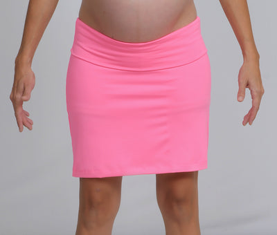 Maternity Golf Skort (Pink)