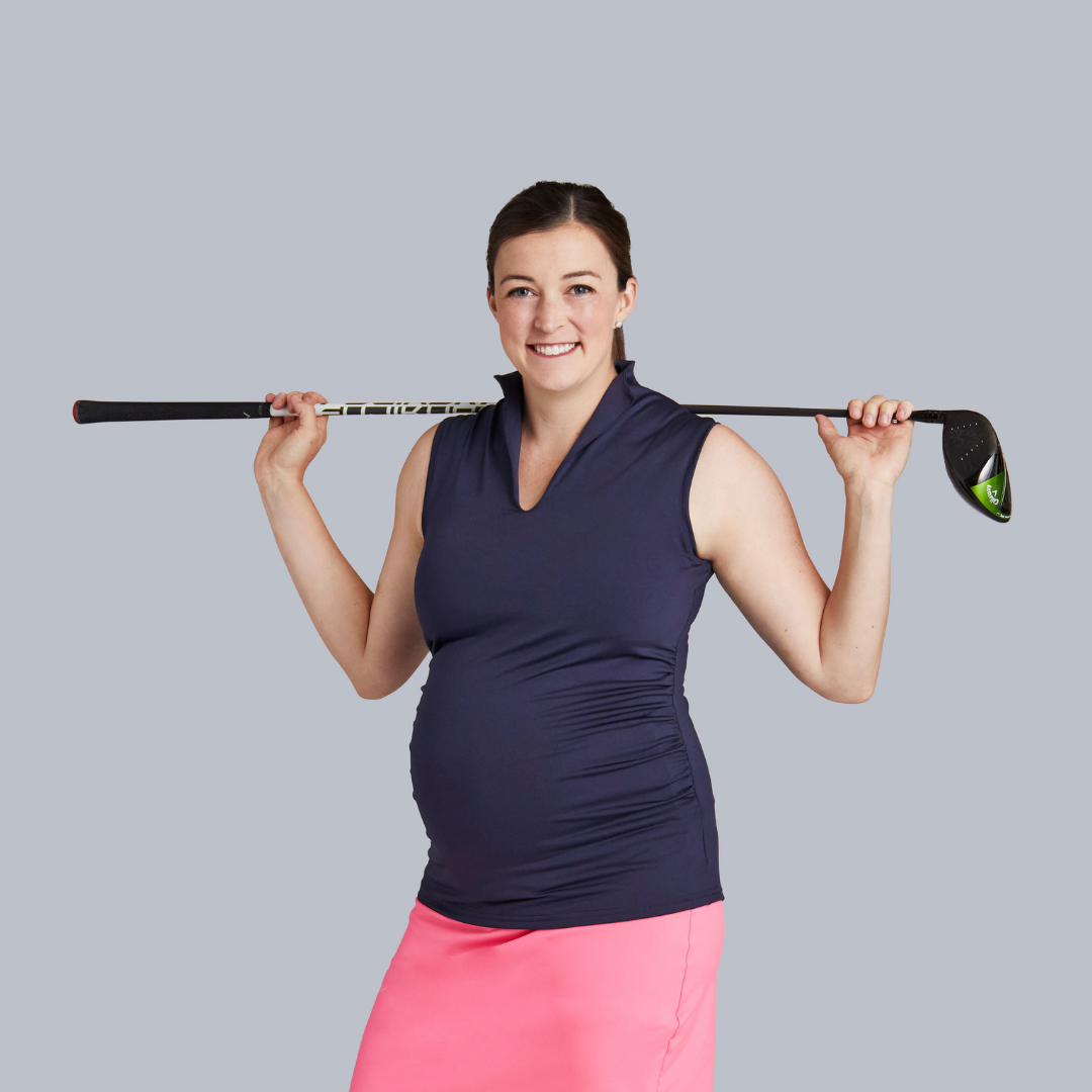 Maternity Golf Polos - from Zoom  Meetings to First Tee