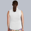 Sleeveless Maternity Golf Shirt (White)