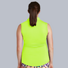 Sleeveless Maternity Golf Shirt (Bright Yellow) Final Sale