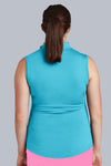 Sleeveless Maternity Golf Shirt (Tiffany)
