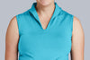 Sleeveless Maternity Golf Shirt (Tiffany)