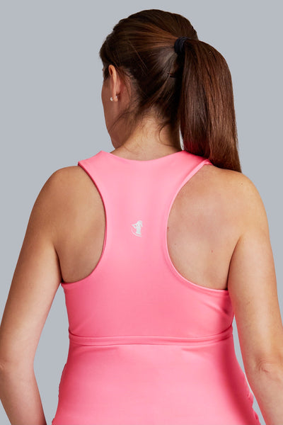 Maternity Tennis/Pickleball Dress (Pink) Final Sale