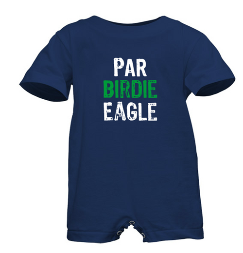 Navy Blue Golf Romper