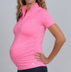 Maternity Golf Polo (Pink)