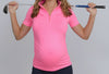 Maternity Golf Polo (Pink)