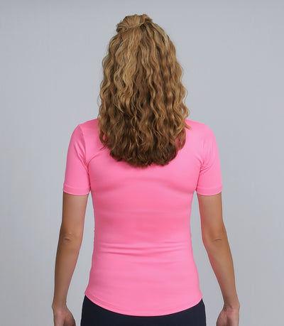 Maternity Golf Polo (Pink)
